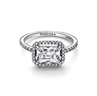 Anello Pandora Donna in Argento Zirconia 192391C01-48 - 192391C01-56